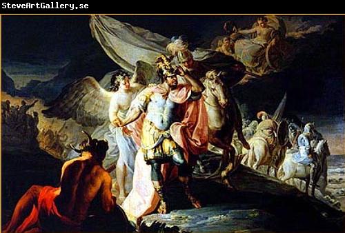 Francisco de Goya Anibal vencedor contempla Italia desde los Alpes